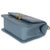 Animal Skin Blue Quilted Calfskin Mini Perfect Fit Flap Bag For Sale - Image 7 of 9