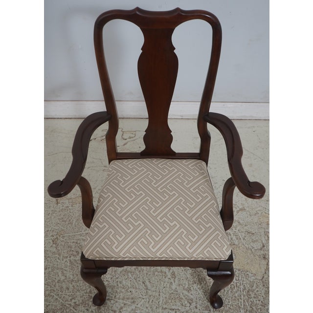 Age: Approx: 30 Years Old Details: Georgian Court Collection Cherry High Quality Construction Queen Anne Legs & Pad Feet...