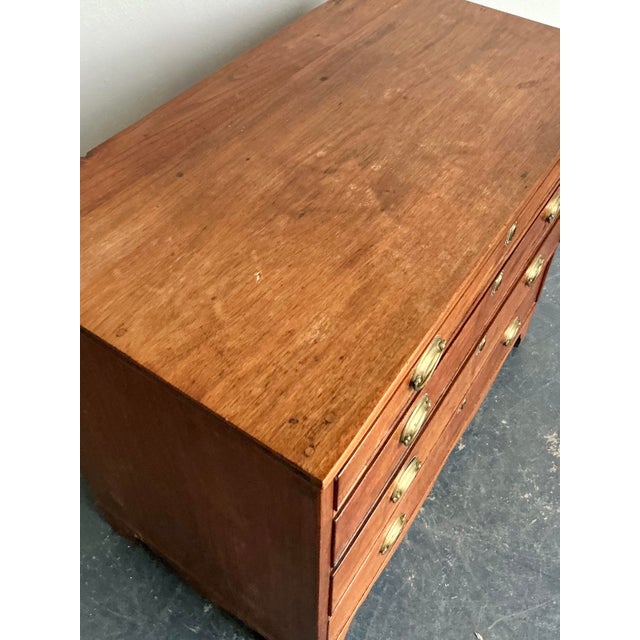 Wood Vintage Boho Chippendale Chest of Drawers For Sale - Image 7 of 9