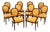 Century Furniture French Louis XVI Style Set of Ten Oval Back Dining Chairs For Sale