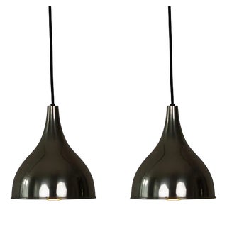 Danish Silhouette Lamps by Jo Hammerborg for Fog Og Morup, 1977, Set of 2 For Sale