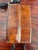 Mid-Century Modern Vintage Stitched Tan Leather Covered Telephone For Sale - Image 3 of 8