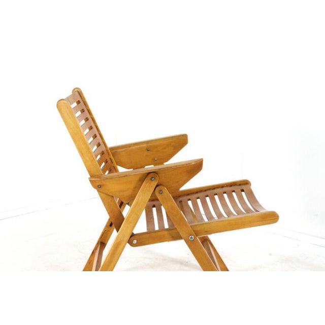 Wood Model Rex Folding Chair by Niko Kralj for Stol Kamnik For Sale - Image 7 of 16