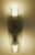 Mid-Century Modern Italian Veca Grey Smoked Glass Wall Sconces by Fontana Arte, 1970s, Set of 2 For Sale - Image 3 of 15