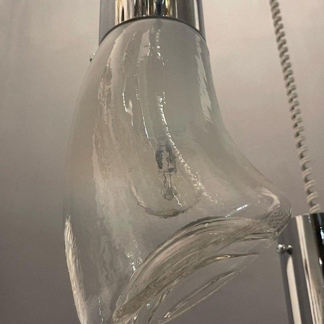 Mid-Century Modern Murano Glass Pendant Light, 1970s For Sale - Image 6 of 7