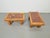 Brutalist Brutalist Oak Side Tables with Terracotta Tiles, 1950s, Set of 2 For Sale - Image 3 of 12