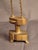 Rare 18thC Antique Brass Havdalah Compendium Spice Box Tower Adjustable Candle For Sale - Image 10 of 18