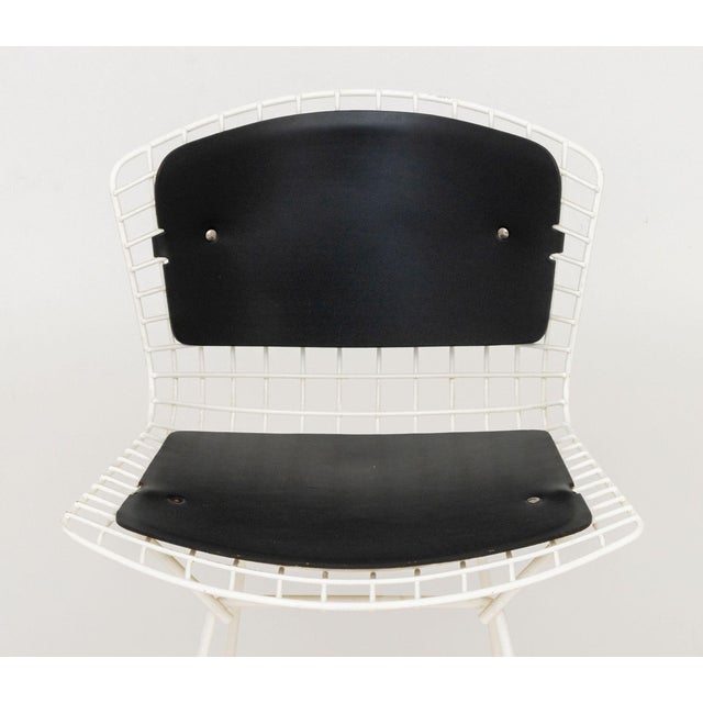 Mid-Century Modern Harry Bertoia Style Vintage Modern Wire Side Chair For Sale - Image 3 of 6