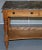 Animal Skin Victorian Marble Topped Satinwood Console or Writing Desk, 1880s For Sale - Image 7 of 18