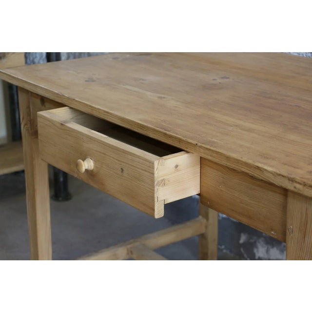 Tan Country House Dining Table For Sale - Image 8 of 9