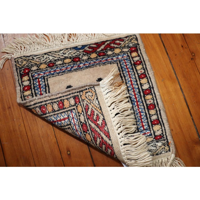 Vintage Bokhara Elephant & Woman Mat