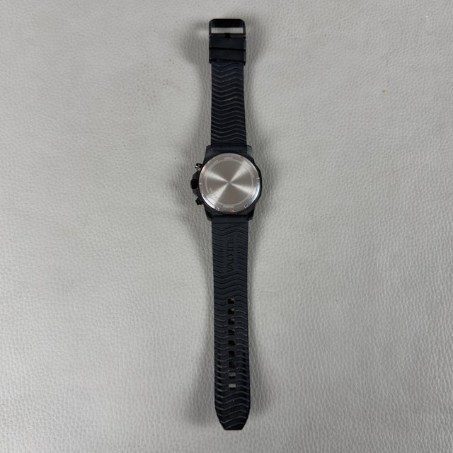 Early 21st Century Black Chronograph Bulova Wristwatch 98B2 Rubber Strap from Marine Star, 2010s For Sale - Image 5 of 11