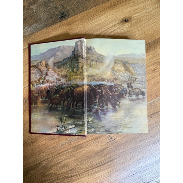 Paper 1948 First Edition Hardcover Book Charles M. Russell the Cowboy Artist For Sale - Image 7 of 17