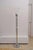 This polished chrome and frosted glass Art Deco style floor lamp embodies the style and movement of the period through the...