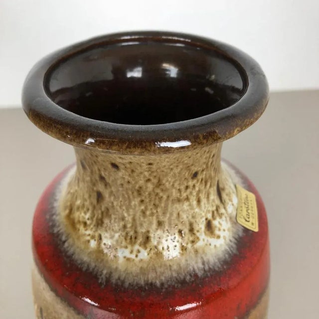 Fat Lava Ceramic Vase by Heinz Siery for Carstens Tönnieshof, Germany, 1970s For Sale - Image 12 of 16