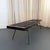 1960s Mid-Century Modern Black Lacquered Slat Bench Coffee Table For Sale - Image 5 of 8