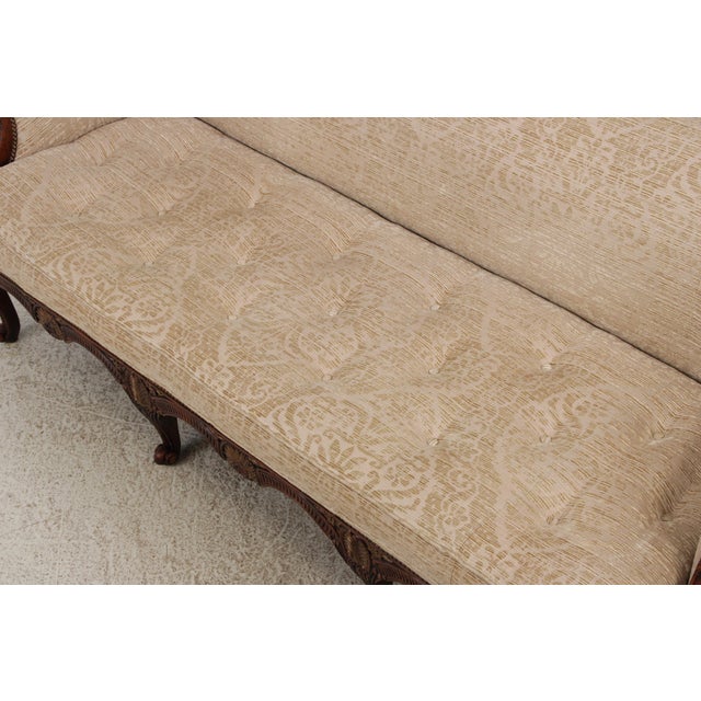 Theodore Alexander Althorp Georgian Mahogany Sofa For Sale - Image 13 of 17