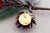 19.2k Gold Pendant, in Worn conditions. Designed 1920 to 1949