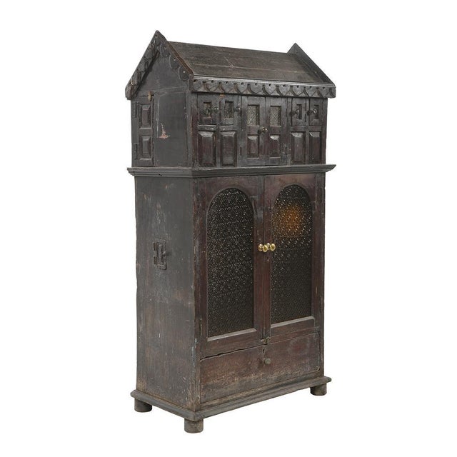 1940s Indian Storage Cabinet, 1940s For Sale - Image 5 of 9