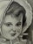 Original graphite pencil drawing by American artist and illustrator Theodore E. Schrock (1879–1952), depicting a young...
