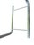 1970s 1970's Chrome Paperclip Tubular Tresles With Glass Top Table For Sale - Image 5 of 14