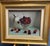 Realism Mid 20th Century Jacques Blanchard Original Oil Painting Still Life Cherries Signed Gold Framed For Sale - Image 3 of 10
