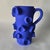 Fragment Sculpture in Ceramic by Liliana Silva. Signed by Liliana Silva. Dimensions: W 24 x D 24 x H 32 cm. Materials:...