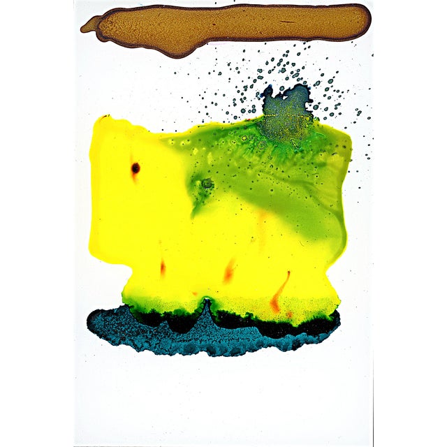 Rothko Surprise #175 Miniature Movement and Copper Metalallic Ink For Sale - Image 4 of 5