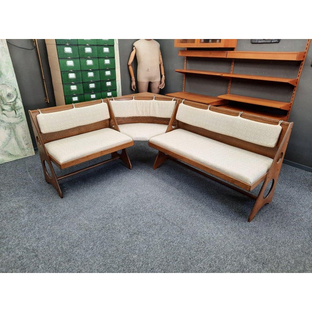 Dining Room Set by Gilbert Marklund for Furusnickarn, Sweden, 1970s, Set of 5 For Sale - Image 10 of 18