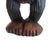 Asian "Three Wise Monkeys" in Carved Wood For Sale - Image 10 of 15