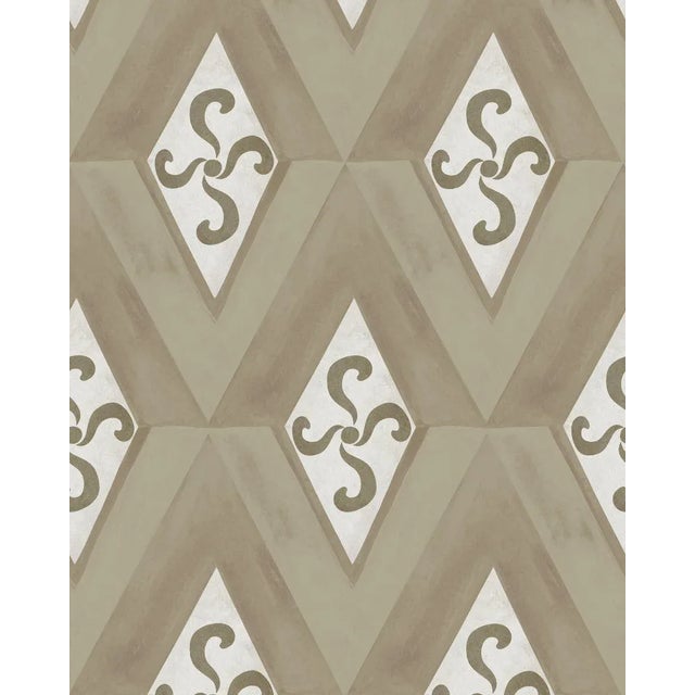 Mind the Gap Girandola Grigio Wallpaper For Sale