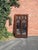 Wood English Gothic Oak Mirror 1860s For Sale - Image 7 of 10