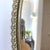 Victorian Vintage Victorian Brass and Filigree Mirror For Sale - Image 3 of 7
