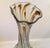 Large Art Nouveau Glass Vase with Amber Threading, 1910s For Sale - Image 4 of 11