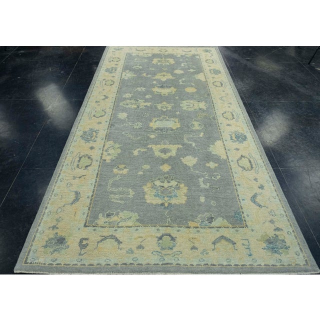 Turkish Oushak Rug 5' x 10' #18040 Explore a curated collection of hallway runners, wool rugs, and handmade masterpieces...