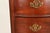 Chippendale Carved Mahogany Serpentine Front Six-Drawer Highboy Dresser For Sale - Image 10 of 15