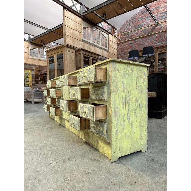 Workshop Chest of Drawers, Early 20th Century For Sale - Image 9 of 18