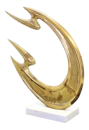 Early 20th Century Modern Abstract Sculpture