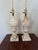 Vintage Marble Table Lamps a Pair For Sale - Image 6 of 12