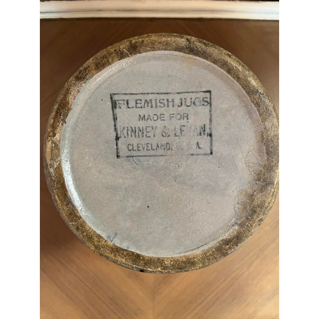 Antique Blue Salt Glaze Flemish Jug For Sale In Cleveland - Image 6 of 7