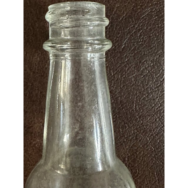 Glass Vintage 1940s Liberty Aid Soft Drink Base Small Glass Bottle For Sale - Image 7 of 11
