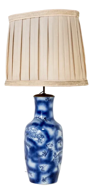 Antique Chinese Porcelain Lamp