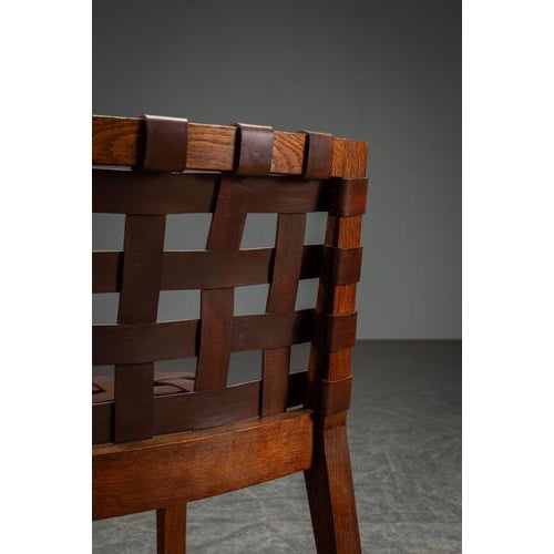 Brown Side Chair from Jean Royère For Sale - Image 8 of 14