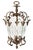 Italian Etched Starburst Glass Lantern For Sale In New York - Image 6 of 6