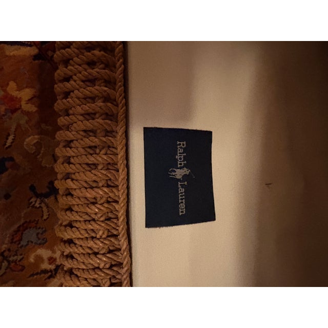 Tan Ralph Lauren Barrymore Chairs For Sale - Image 8 of 9