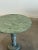 Art Deco 1980s Green Marble Bistro Table For Sale - Image 3 of 10