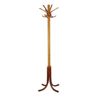 Vintage Bentwood Coat Rack, Czechoslovakia, 1930s For Sale