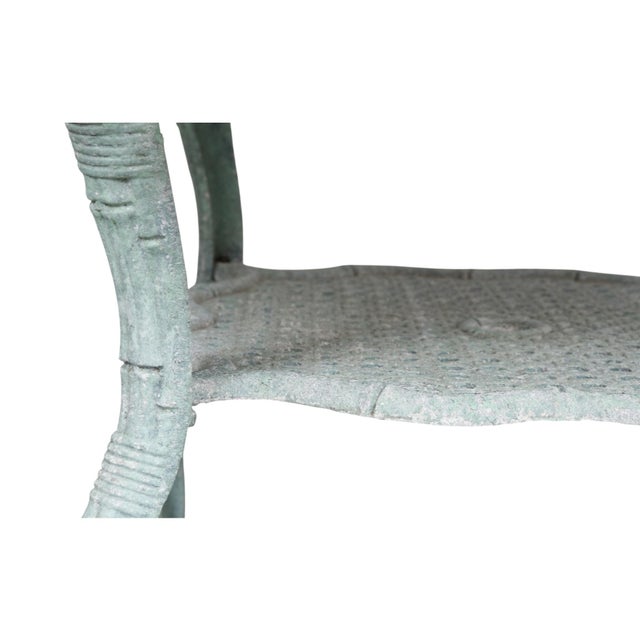Verdigris Patio Dining Set 5pcs For Sale - Image 9 of 18