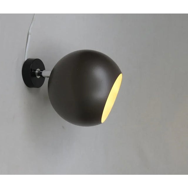 Metal Space Age Ceiling or Wall Lights in Plastic and Painted Aluminum, from Erco, 1970s, Set of 2 For Sale - Image 7 of 13