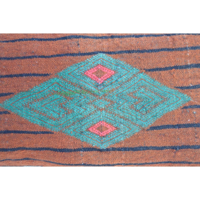 Textile Moroccan Motif Berber Pillow For Sale - Image 7 of 8
